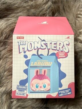 POP MART The Monsters Labubu Pink Collectible Figure - Wacky Mart Series